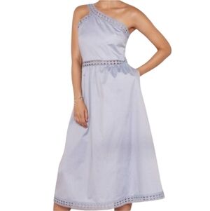 Ted Baker Kallii Midi Dress Blue size 4 NwT